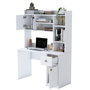 Hanah Home Escritorio y Estantería de Estudio HA128 - 3977 Blanco